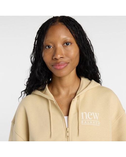 New Balance Natural Reimagined Fleece Full Zip