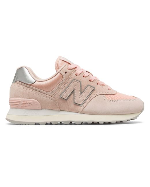 Women's Metallic New Balance 574 Sateen Tab Shoes Women's Metallic New Balance 574 Sateen Tab Shoes