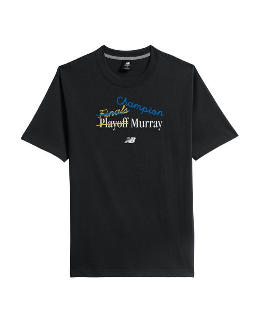 New Balance Jamal Murray Championship T-shirt in Black for Men | Lyst