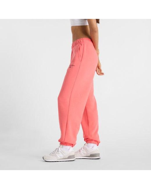 New Balance Red Reimagined Fleece Jogger