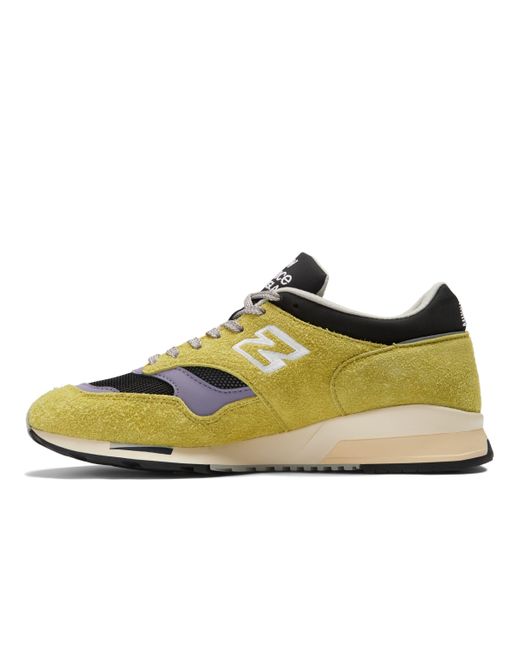 New Balance Yellow Made In Uk 1500 In Suede/mesh