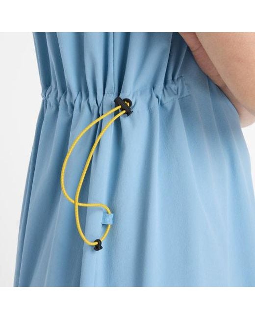 New Balance Blue Damen Nb Long Dress