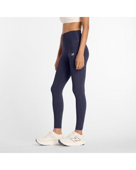 New Balance Blue Rc Legging 25"