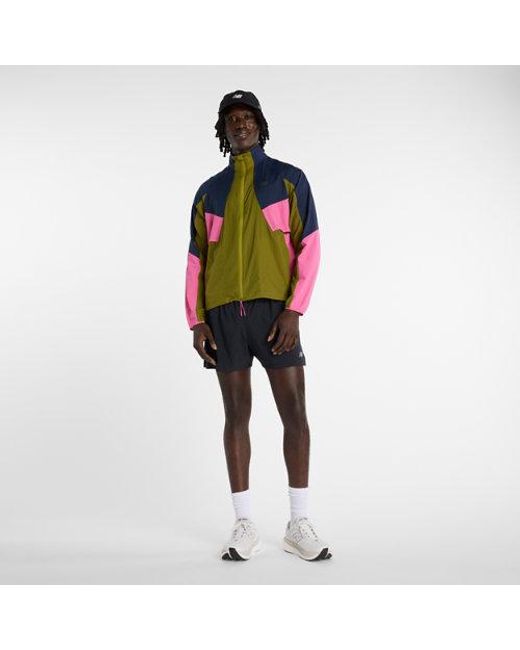 New Balance Rc Jacket in het Green voor heren