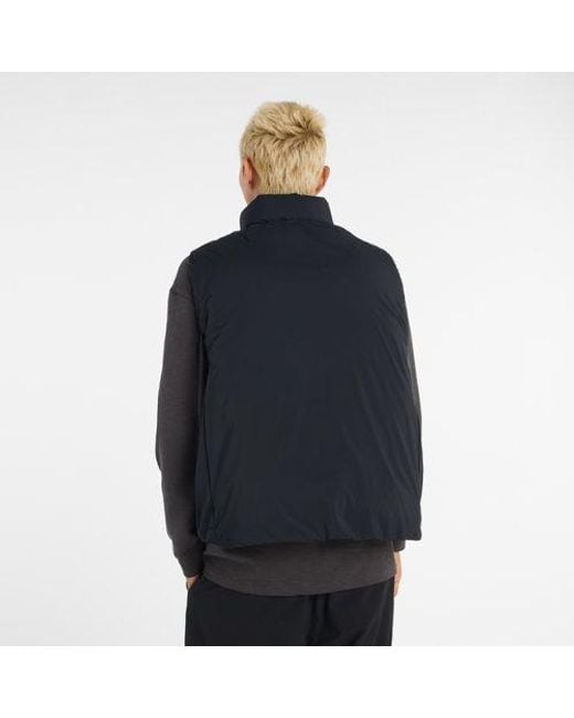 New Balance Blue Nb Down Vest for men