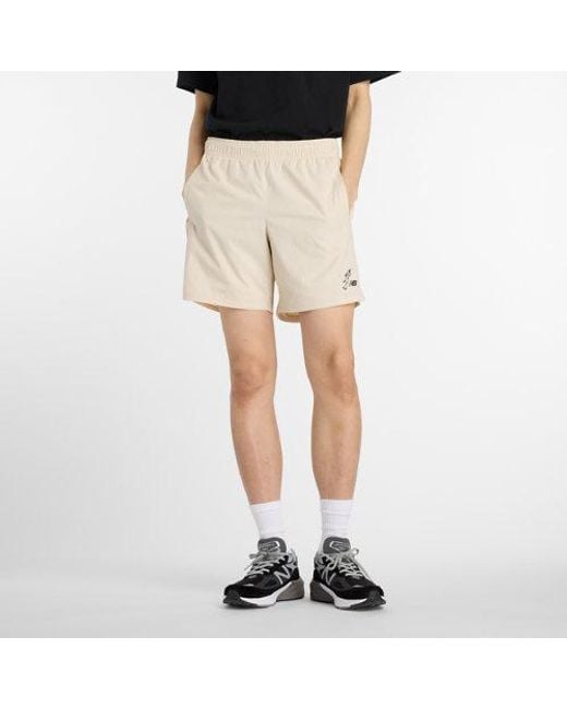 New Balance Natural Shohei Signature Woven Nylon 7" Short for men