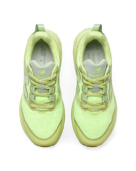 New Balance Green Fresh Foam X Hierro V9 Hiking Shoes