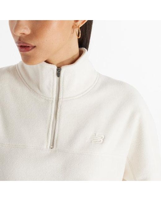 New Balance Natural Polar Fleece Half Zip