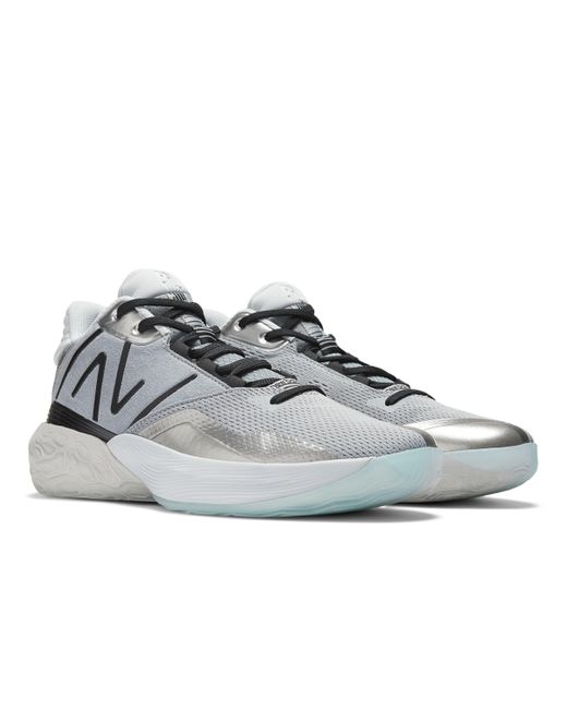 New Balance Gray Two Wxy V4 In Grey/black Synthetic