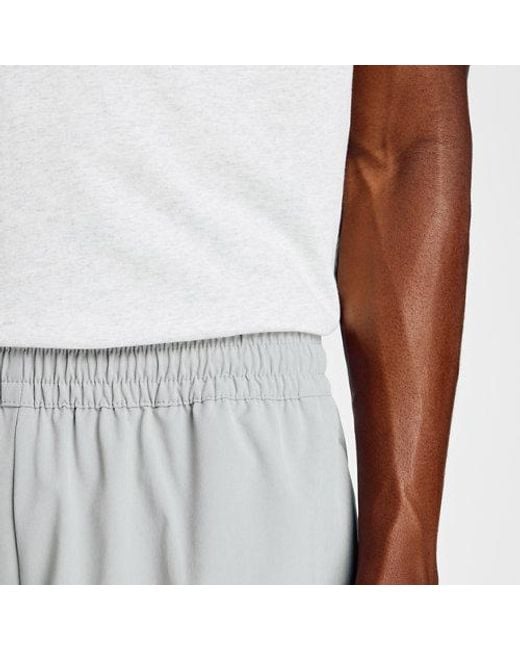 New Balance White Athletics Stretch Woven Short 7" for men