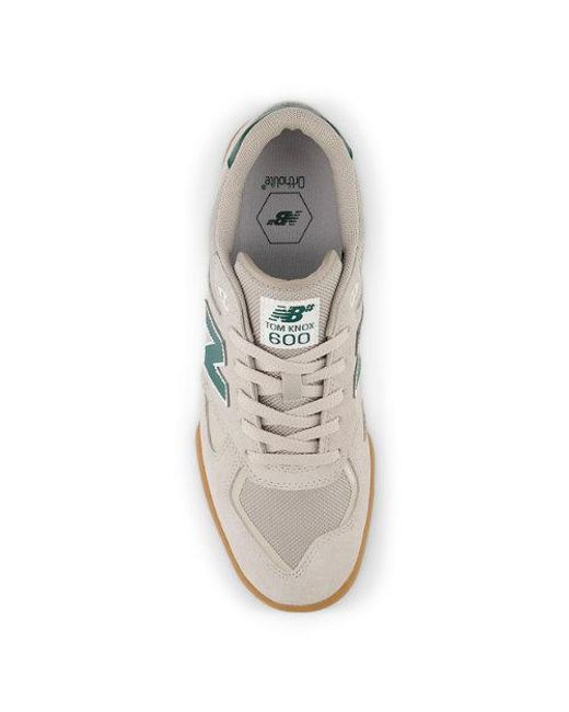 New Balance Gray Nb Numeric Tom Knox 600 Skateboarding Shoes