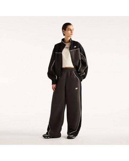New Balance Black Trackside Woven Pant