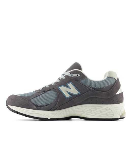 New Balance Blue 2002r In Grey Suede/mesh for men