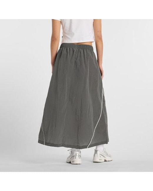 New Balance Gray Sport Legacy Skirt