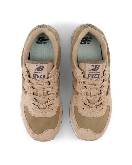 New Balance 574 in Natural Lyst UK