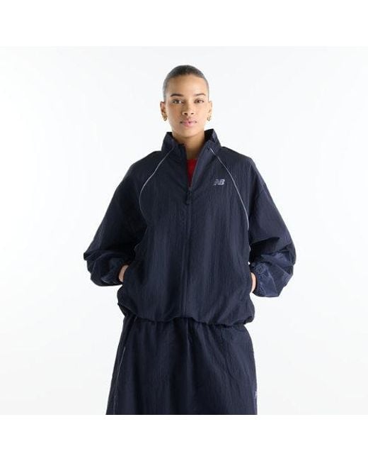 New Balance Blue Sport Legacy Jacket