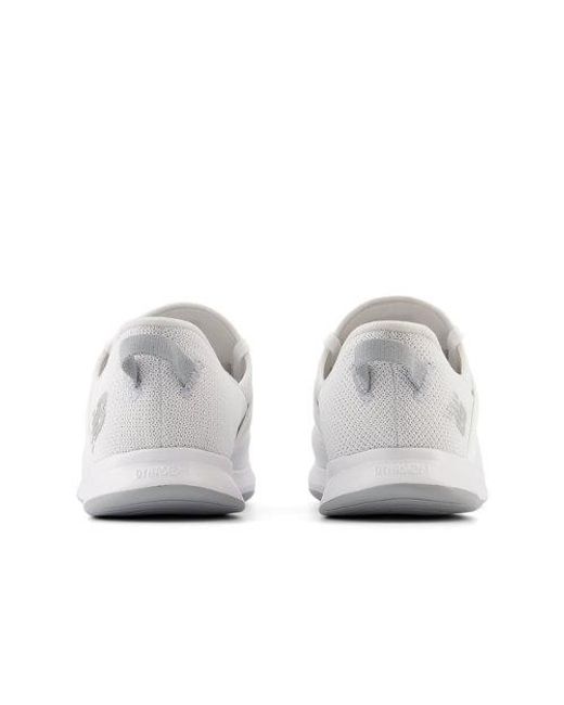 New Balance White Dynasoft Nergize V3