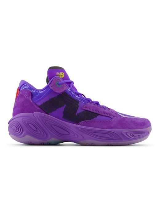 New Balance Purple Fresh Foam Bb V2 Basketball Shoes