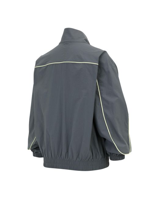 New Balance Linear Heritage Woven Jacket in het Gray
