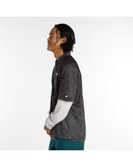 New Balance Gray Numeric Team Jersey for men