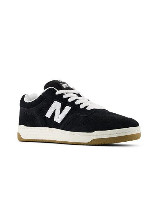 New Balance Black 480 Sneakers