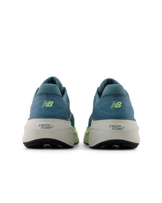 New Balance Blue Fresh Foam X More V6 Running Shoes for men