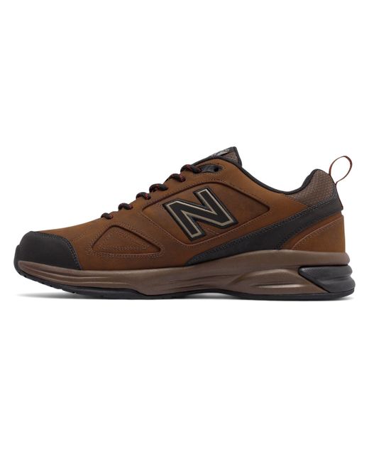 New Balance 623v3 Trainer Leather in Brown for Men - Lyst