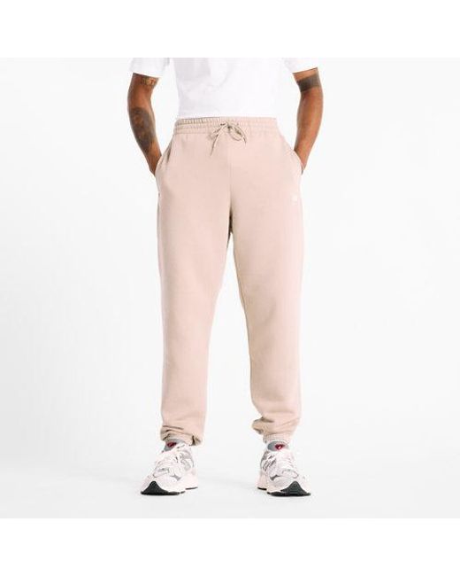 New Balance Pink Sport Essentials Fleece Jogger for men