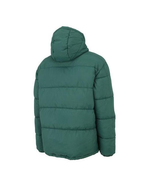 New Balance Green Puffer Jacket for men