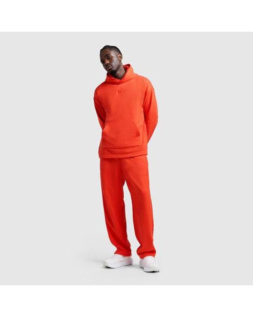 New Balance Red Klutch Fleece Hoodie for men