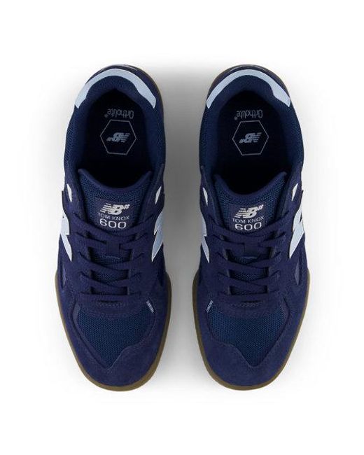 New Balance Blue Nb Numeric Tom Knox 600 Skateboarding Shoes for men