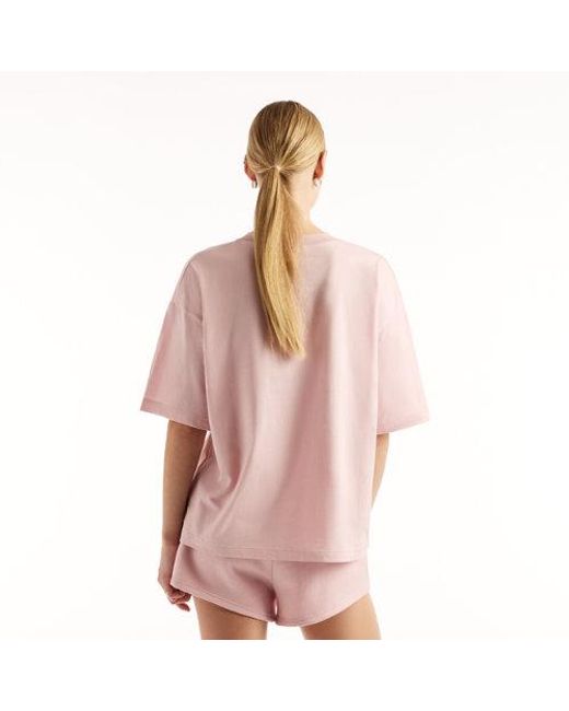 New Balance Pink Trackside Oversized T-Shirt
