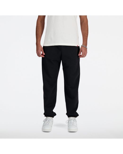 New Balance Black Sport Essentials French Terry Jogger for men