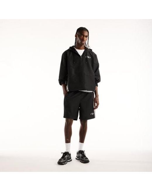 New Balance Black Trackside Woven Jacket for men