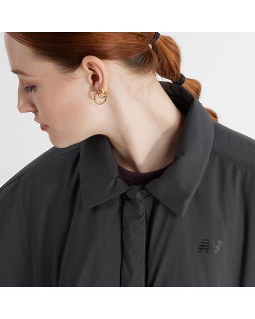 New Balance Black Coaches Jacket