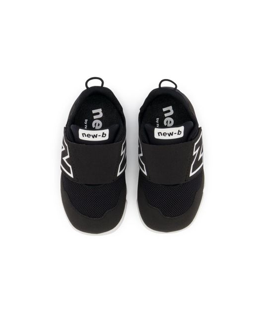 New Balance Black Infants' New-b Hook & Loop In Synthetic