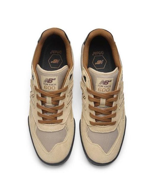 New Balance Brown Nb Numeric Tom Knox 600 Skateboarding Shoes