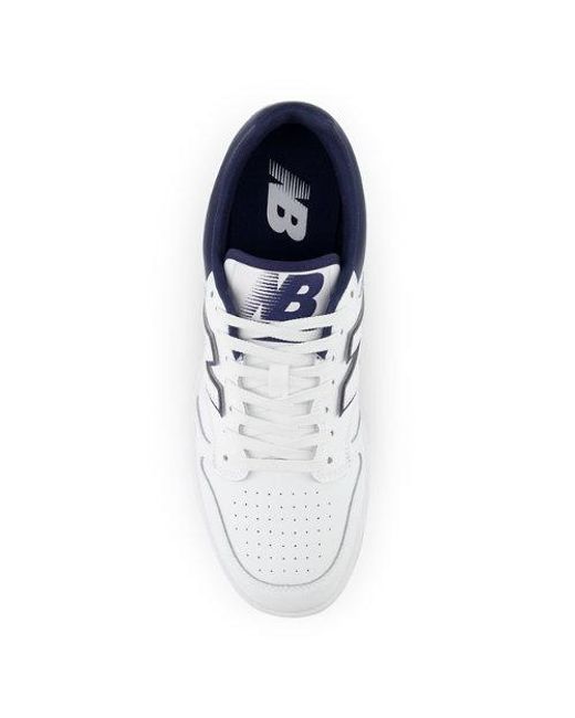 Homme 480 En, Cuir, Taille New Balance pour homme en coloris White