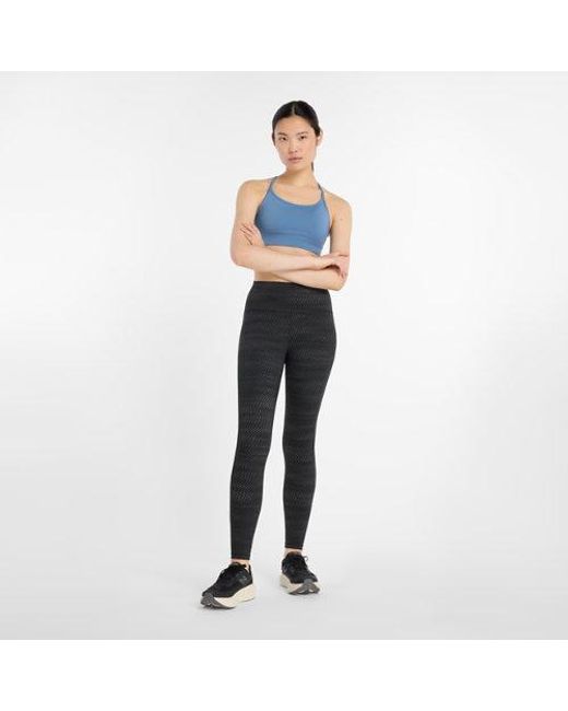 New Balance Blue Nb Essential Yoga Bra