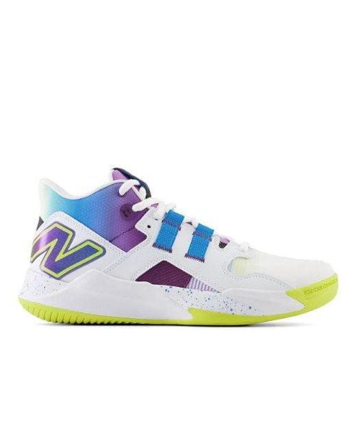 Coco cg1 unity of sport in bianca/viola/blu di New Balance in Blue