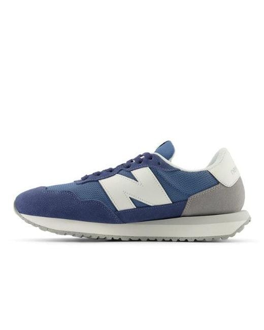 Uomo 237, Pelle, Taglia di New Balance in Blue da Uomo