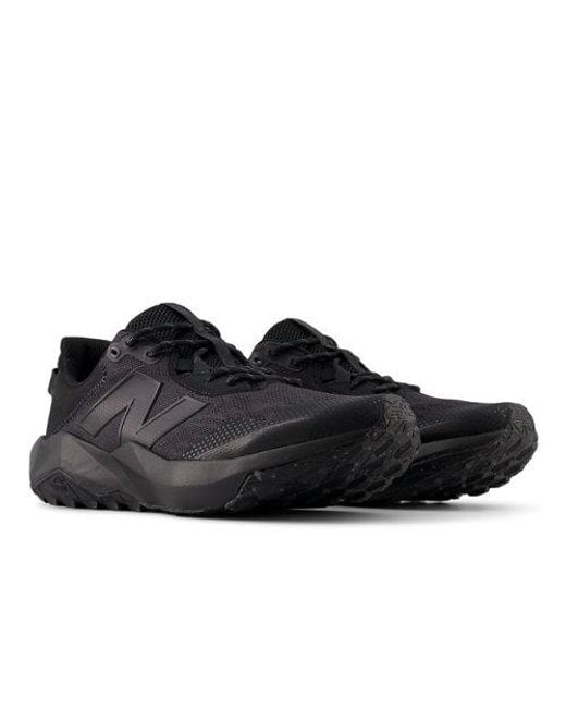 New Balance Black Dynasoft Nitrel V6 Trail Running Shoe for men
