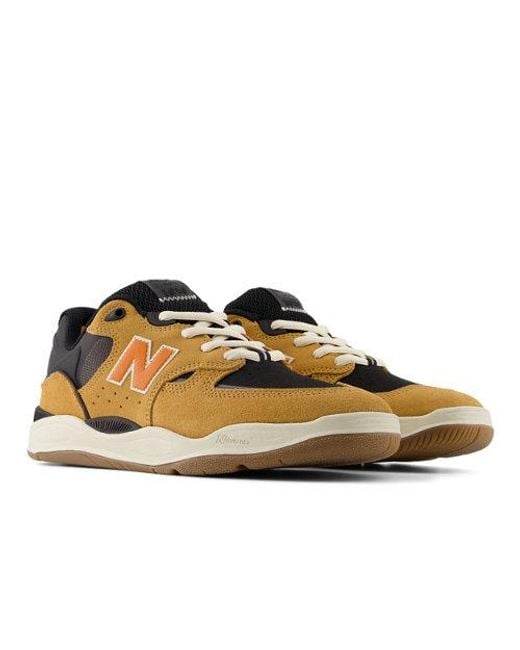 New Balance Brown Nb Numeric Tiago Lemos 1010 Skateboarding Shoes for men