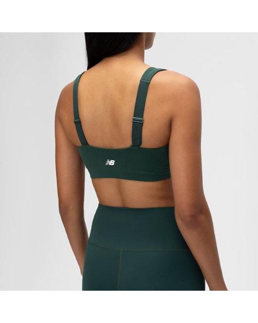 New Balance Blue Nb Harmony Yoga Bra