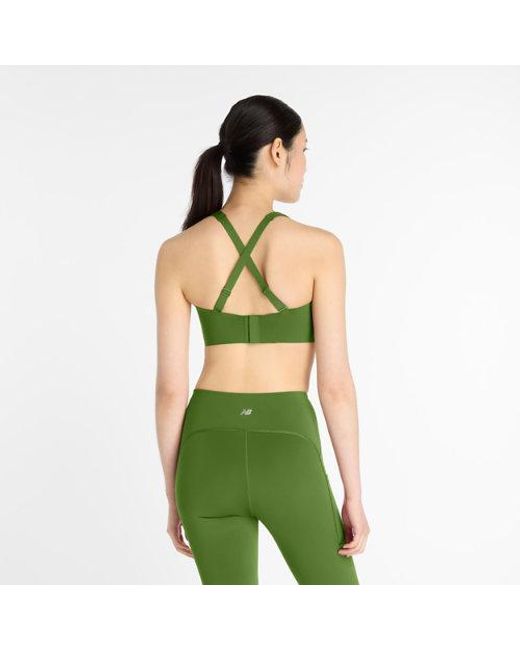 New Balance Green Nb Rc Bra