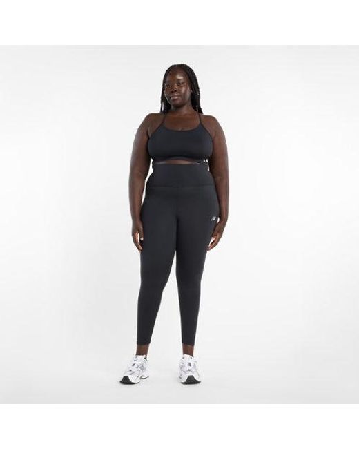 New Balance Black Nb Essential Yoga Bra