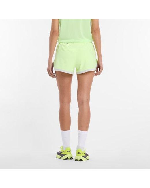 New Balance Yellow Rc Essential Short 3"