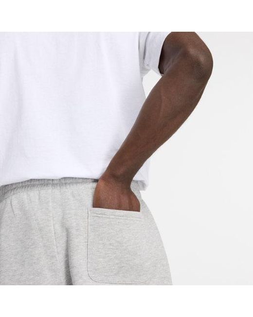 New Balance Gray Sport Essentials Fleece Jogger for men