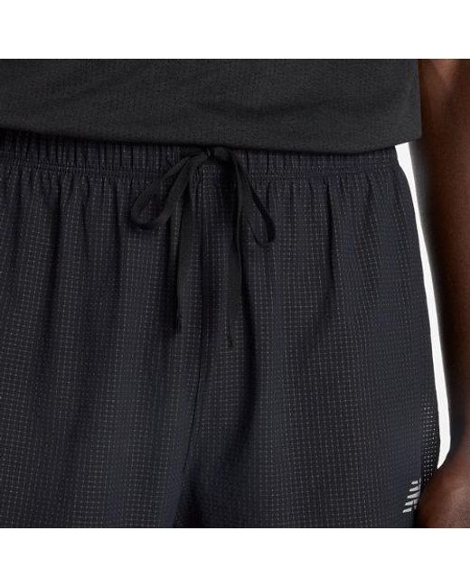 New Balance Black Rc Ultra Light Split Short 3" for men