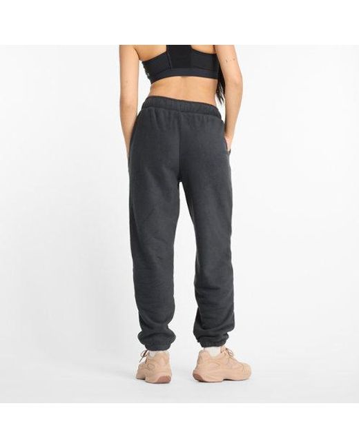 New Balance Black Polar Fleece Pant
